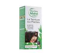 Martine Mahé Teinture aux Plantes 3 Applications 125 ml N°2 Châtain Foncé