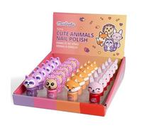 Martinelia Animaux Vernis à Ongles pour Enfants 3 ml - Lavable à l'Eau et au Savon - Sans Danger