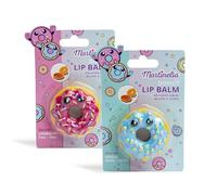 MARTINELIA - Baume à Lèvres Donut Pour Enfant - Soin Des Lèvres Gourmand Pour Petite Fille - Cadeau Fille - Modèle Aléatoire (Fraise, Vanille) - 1 Unité
