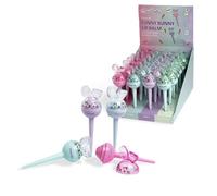 MARTINELIA - Baume à Lèvres Lapin Pour Enfant - Soin Hydratant Trop Craquant - Bouchon Trop Mignon - Cadeau Enfant - Modèle Aléatoire (Fraise ou Noix De Coco ou Raisin ou Marshmallow) - 1 Unité