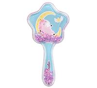 MARTINELIA - Brosse à Cheveux Etoile Magique - Accessoire Enfant Fille Scintillant - Routine Beauté Féerique - Modèle Aléatoire (Violet, Bleu, Rose) - 1 Unité