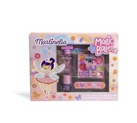 MARTINELIA - Coffret Beauté Maquillage Fée et Eau de Toilette pour Fille - Maquillage pour Enfant - Vernis à Ongles, Fards à Paupières et Eau de Toilette - Produits Non Nocifs