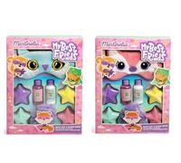 MARTINELIA - Coffret de Bain et Masque de Nuit Pour Enfant - Bombes de Bain, Gel Douche, Lotion Corps & Fleur de Douche Pour Fille - Coffret Cadeau Pour Enfant - Modèle Aléatoire Renard ou Chouette