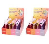 MARTINELIA - Eau De Toilette Pour Enfant - Parfum De Poche Animaux Pour Fille - Routine Beauté - Bouchon Animal Trop Mignon - Modèle Aléatoire (Pastèque ou Pêche ou Fraise ou Myrtille) - 1 Unité