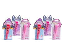 MARTINELIA - Gloss Pour Enfant - Brillant à Lèvres Aromatisé Pour Fille - Maquillage Enfant Non Toxique - Modèle aléatoire (Noix De Coco, Raisin, Fraise) - 1 Unité (Lot de 2)