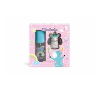 Martinelia | Kit cosmétique pour enfants - Baume à lèvres 2,8 g - Spray pour le corps 100ml - Baume à lèvres - Kit cadeau licorne