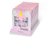 Martinelia Kit de Maquillage Enfant Licorne - Coffret Maquillage pour Fille : 2 Rouge à Lèvres, Gloss, Vernis à Ongles Enfant Pailletés - Maquillage Sans Produits Nocifs, Vernis à Ongles à l'Eau