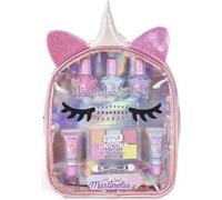 MARTINELIA | Kit de maquillage pour enfants, sac à dos plein de cosmétiques, fards à paupières, jeu de rôle pour enfants | Little Unicorn