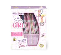 MARTINELIA - Kit de tatouage Super girl pour enfant