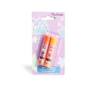MARTINELIA Lot de 2 baumes à lèvres enfants - Ingrédients naturels, parfums fraise et orange, hydratation intense