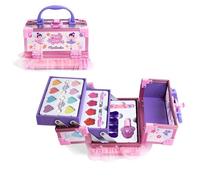 **Martinelia Malle de Ballet Magique - Kit Cosmétique Enfant 19 Pièces - Non-Toxique et Lavable**