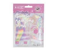 Martinelia Masque Visage Enfant en Tissu Licorne Imprimée - Masque Tissu Hydratant Amusant pour Enfant 8-12 ans - Routine Beauté Hydrate la Peau des Petits, Garçon et Fille, Pose Facile - 1 Unité
