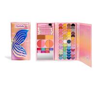 Martinelia - Palette de Maquillage Enfants Sirène - Palette Fard À Paupières 52 Fards à Paupières, 8 Brillants à Lèvres, 6 Bronzeurs & Blush, Pinceaux & Miroir - Maquillage pour Enfant