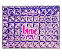 Martinelia Palette Fard À Paupière Enfant Super Girl - Palette Maquillage 48 Fards à Paupières + 6 Blush + 12 Rouge à Lèvres & 6 Crèmes Pailletées - Maquillage pour Enfant