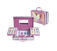 MARTINELIA Sirène Set de cosmétiques pour enfants 30 éléments - Coffre solide, maquillage et manucure, sans danger pour la peau