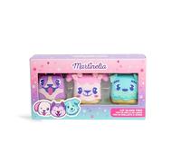 MARTINELIA - Trio Gloss Pour Enfants - Porte-clés Gloss - Set Beauté Chiot Trop Craquant - Soin Hydratant Pour Les Lèvres - Cadeau Fille - 1 Unité