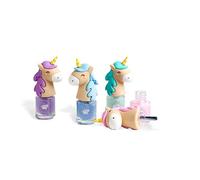 MARTINELIA - Vernis à Ongles Pailleté Pour Enfant à Base d'Eau - Vernis pour Fille Licorne - Manucure Enfant Violet, Bleu, Vert, Rose - Coloris Aléatoire - 1 Unité