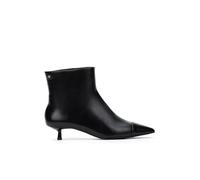 MARTINELLI Bottines à Talon en Cuir Gaeta pour Femme Color (Black)