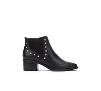 MARTINELLI Bottines à Talon en Cuir Zinnia pour Femme Color Black