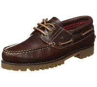 MARTINELLI Chaussures Bateau en Cuir Austin pour Homme Color Cognac