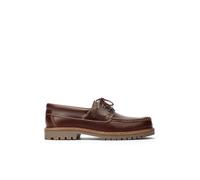 MARTINELLI Chaussures Bateau en Cuir GLENMORE pour Homme Color Cognac
