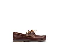 MARTINELLI Chaussures Bateau en Cuir Hans pour Homme Color Cognac
