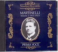Giovanni Martinelli – Arien Vol. 2 (1913–1923) – Import