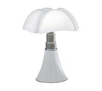 Martinelli Luce Lampe à poser Pipistrello 1965 LED design Gae Aulenti Blanc
