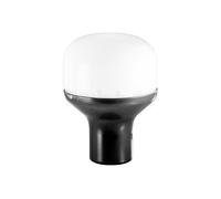 MARTINELLI LUCE lampe de table DELUX (Noir brillant - Verre souffl et aluminium)