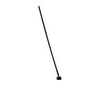 MARTINELLI LUCE lampadaire ELASTICA (Noir - Tissu lastique)
