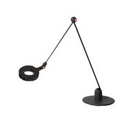 MARTINELLI LUCE lampe de table L'AMICA (Noir brillant - Métal, résine et aluminium)