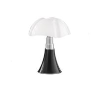 MARTINELLI LUCE lampe de table MINIPIPISTRELLO avec dimmer (Noir brillant - Métal et méthacrylate)