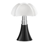 MARTINELLI LUCE lampe de table PIPISTRELLO avec dimmer (Noir brillant - Métal et méthacrylate)