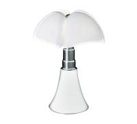 martinelli luce Pipistrello Medium Lampe de table LED avec variateur, Ø 40 H : 62 cm, blanc opalin/blanc 620/MED/DIM/BI