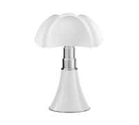 martinelli luce Pipistrello Medium Lampe de table LED avec variateur, Ø 40 H : 62 cm, blanc opalin/blanc 620/MED/DIM/BI