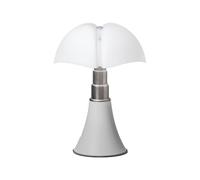 MARTINELLI LUCE lampe de table PIPISTRELLO MED (Blanc Opaque - Métal et méthacrylate)