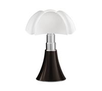 MARTINELLI LUCE lampe de table PIPISTRELLO MED (Marron opaque - Métal et méthacrylate)