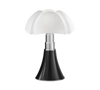 MARTINELLI LUCE lampe de table PIPISTRELLO MED (Noir brillant - Métal et méthacrylate)
