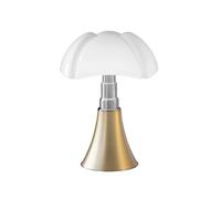 MARTINELLI LUCE lampe de table MINIPIPISTRELLO avec dimmer (Laiton satiné - Métal et méthacrylate)