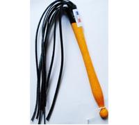MARTINET MANCHE EN BOIS 10 LANIERE EN CUIR FOUET M