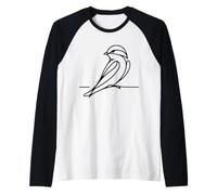 Martinet Noir Line Art Ornithologue Manche Raglan