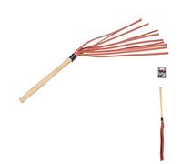 MARTINET POUR CHIEN MANCHE EN BOIS, LANIERE EN CUIR - TOCADIS