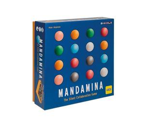 Martinex - Mandamina - Jeu coopératif Silencieux avec des Billes en Bois - Jeu coopératif pour 1 à 4 Joueurs à partir de 8 Ans - MA010