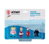 Martinex Moominvalley 1 vier plastic speelgoed reserve figuren