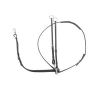 Martingale à anneaux Kavalkade Solid Noir Poney