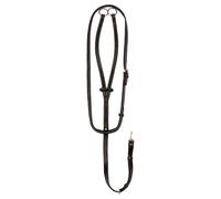 Martingale pour cheval avec coutures contrastées Equestro Marron Cob