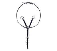 HKM Martingale Hobby Horsing Noir Taille unique