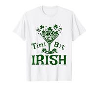 Martini à Boire Tini Bit Irish Funny St. Paddy T-Shirt