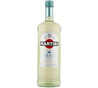 MARTINI Bianco Apéritif Vermouth Blanc, 14,5% vol., 100cl / 1L, Vermouth Italien infusé aux herbes et fleurs aromatiques