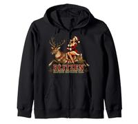 Martini de Noël Chic Vintage pour Fille Sweat à Capuche